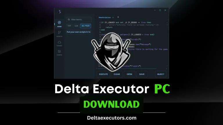 Delta Executor PC- How to Download and Use on Windows
